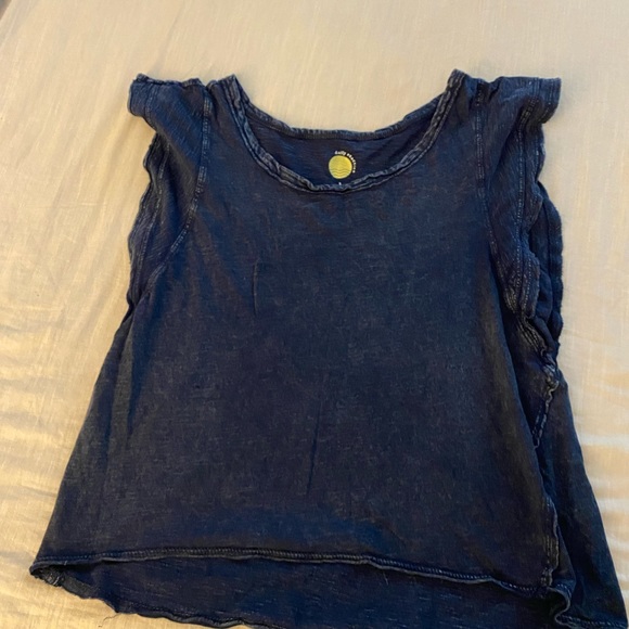 Daily Practice by Anthropologie Flutter-Sleeved Tee (P) - Picture 5 of 7